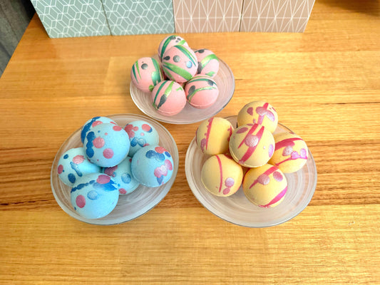 Handmade Mini Goat Milk Bath Bombs goat milk bath bomb by ByGeorgee