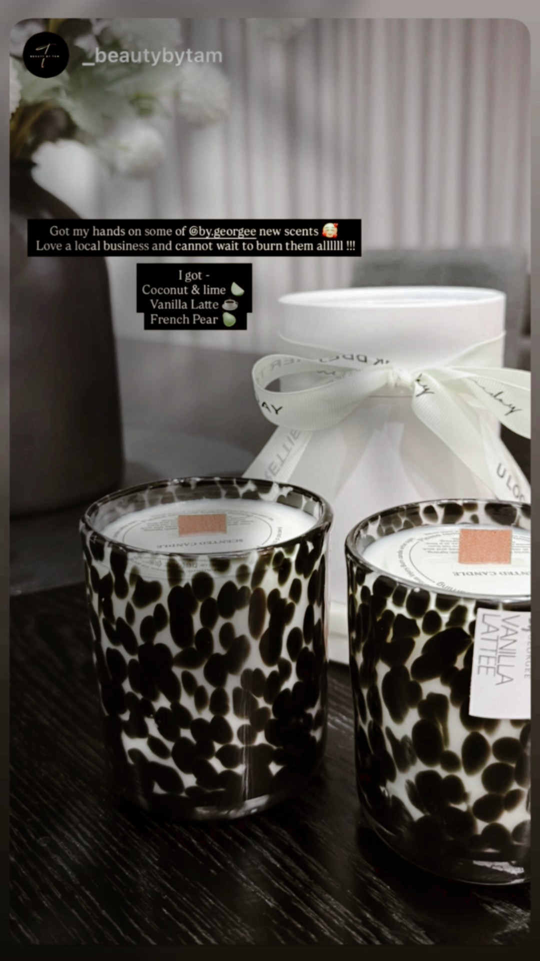 VOGUE CHEETAH CANDLE S