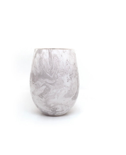 Marble stemless candles