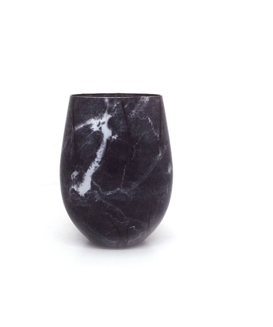 Marble stemless candles