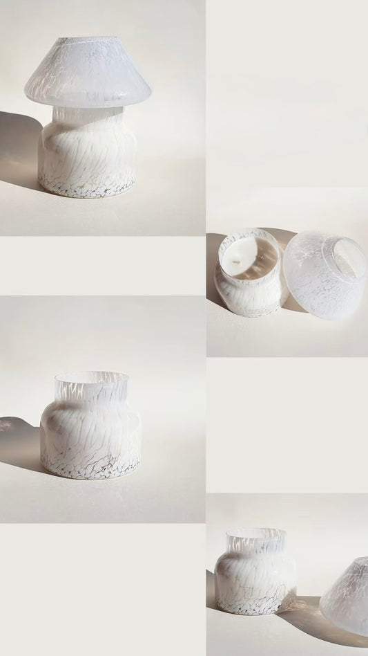 Lamp candle White clouds