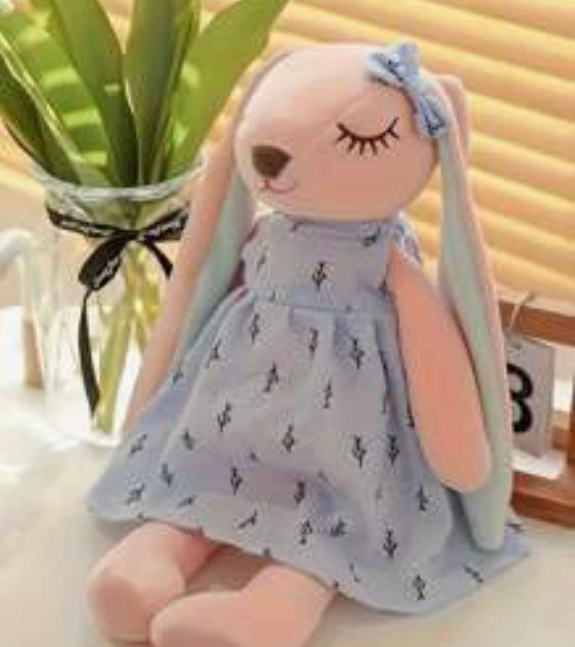 The Sweet Dreams Collection: Long-Eared Bunny Plushies gift set lifestyle view by ByGeorgee