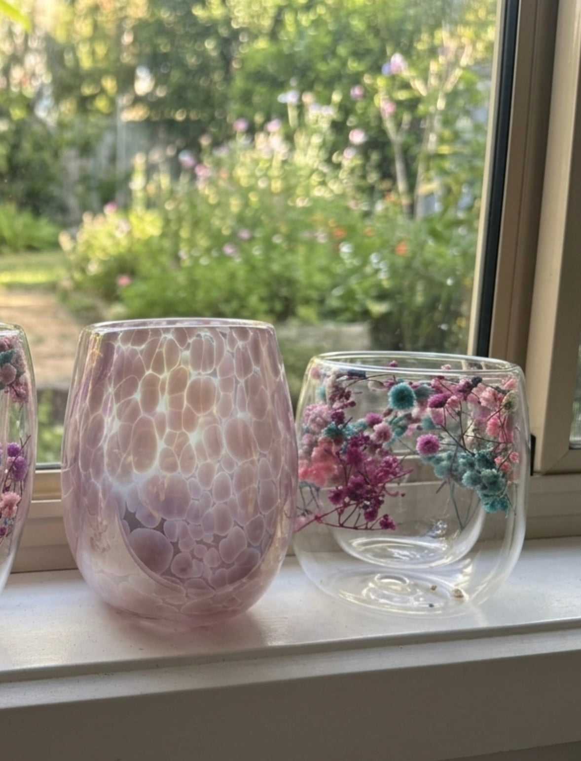 Whimsical floral in babysbreath S