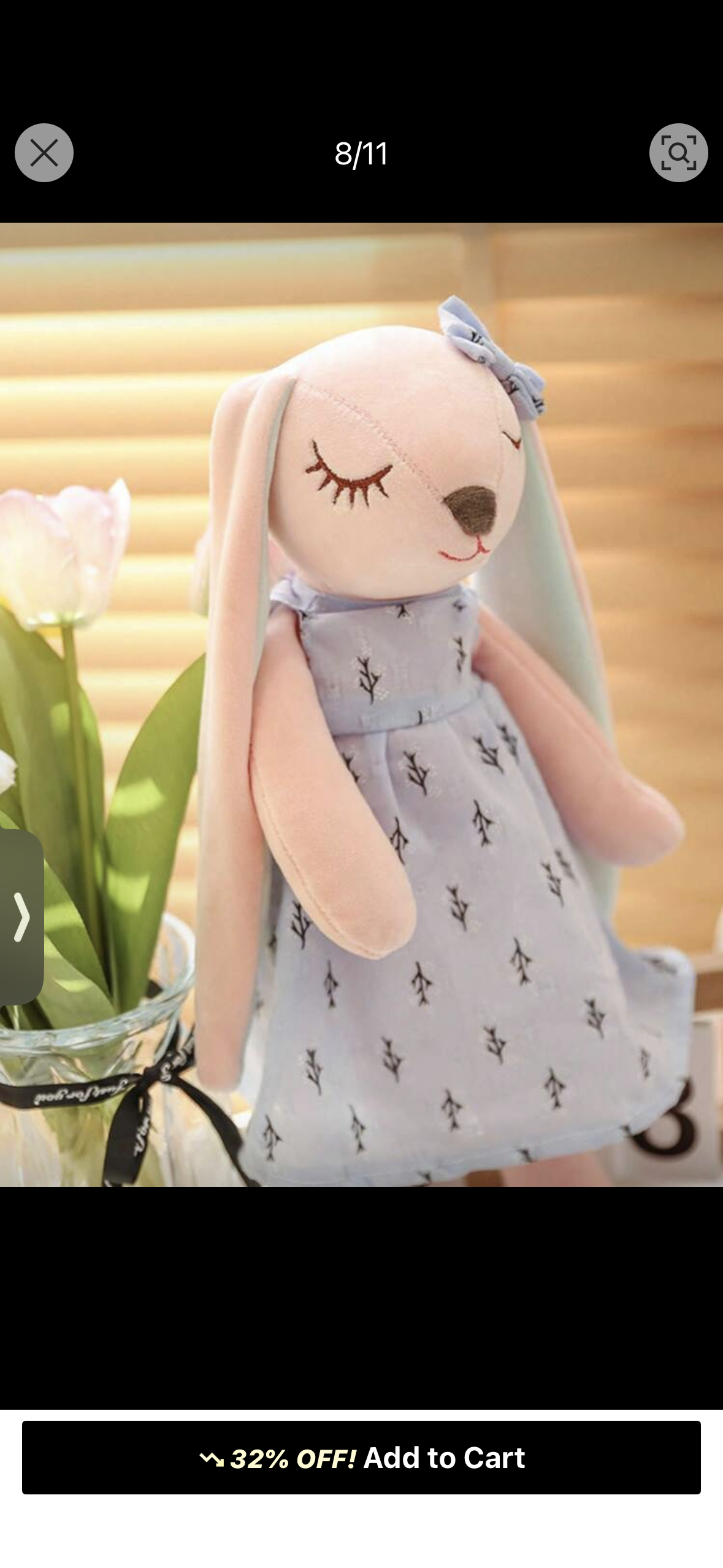The Sweet Dreams Collection: Long-Eared Bunny Plushies gift set packaging view by ByGeorgee