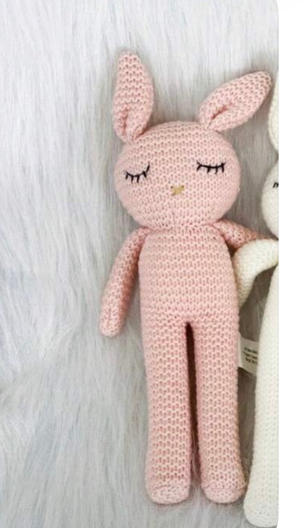The Cozy Cuddle-Knit bunnies lifestyle view by ByGeorgee