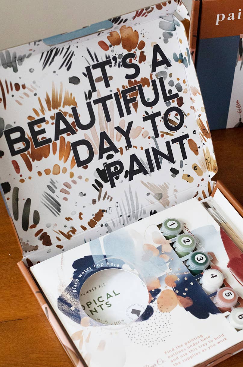 Sunny Citrus Paint-By-Numbers paint by numbers kit alternate view by ByGeorgee
